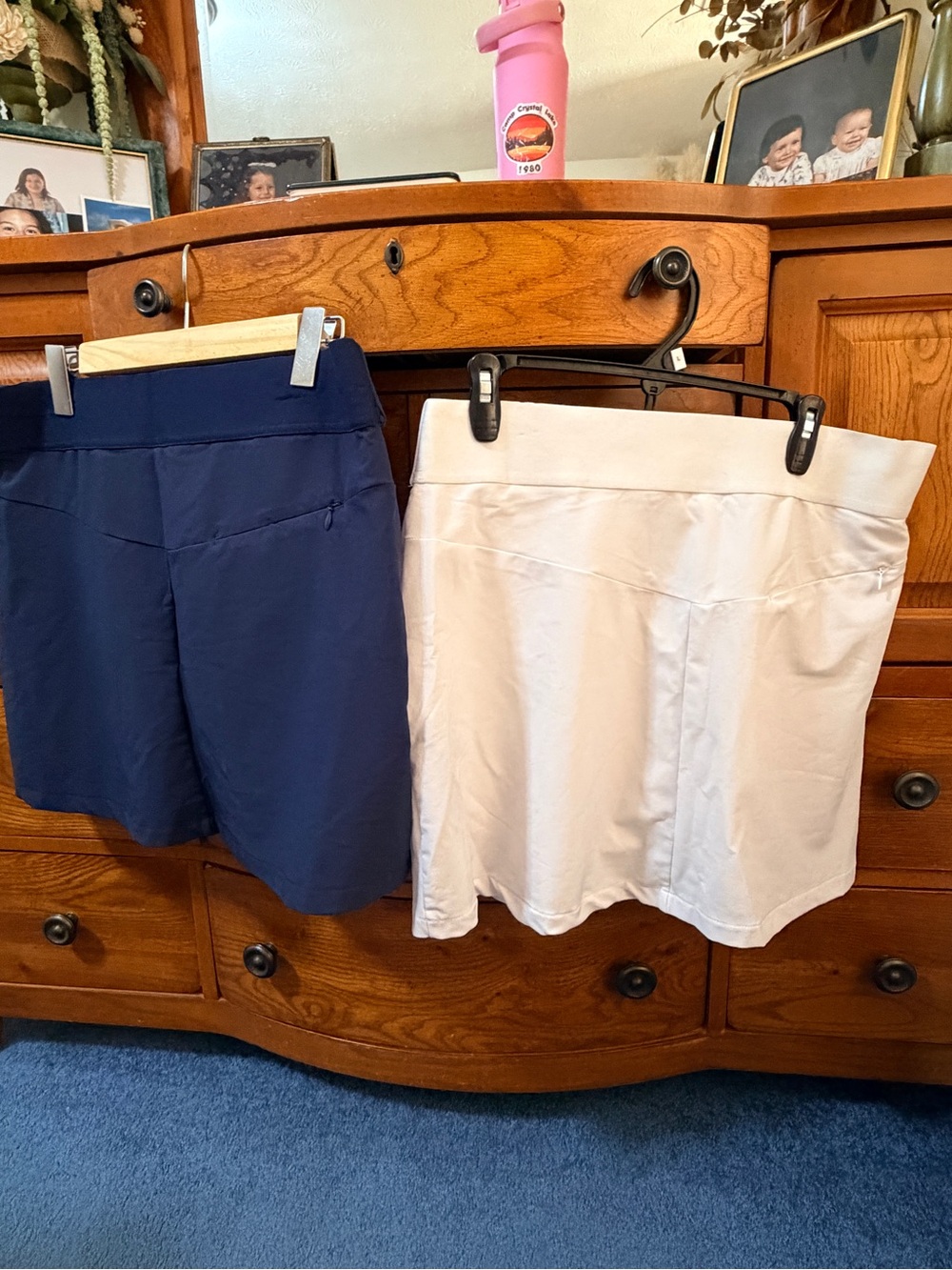 Greg Norman Collection Navy and White Women’s Athletic Skorts